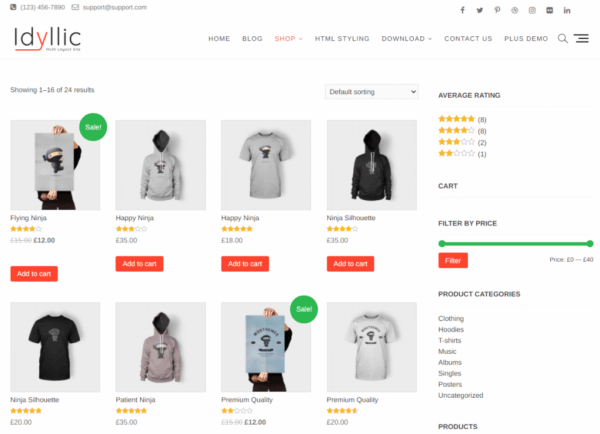 Creación de tienda